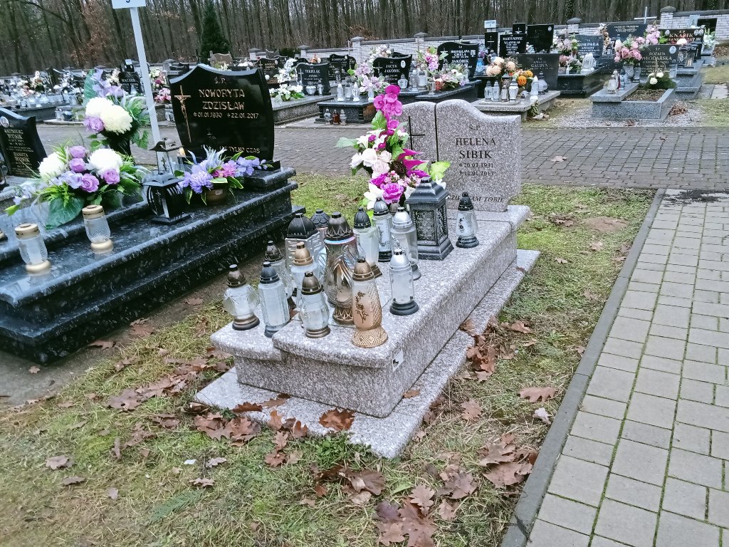 Grób Helena Sibik